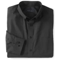 KS Signature by KingSize Men's Big & Tall  Wrinkle Free Long-Sleeve Button-Down Collar Dress Shirt