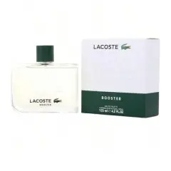 Booster By Lacoste Men Orange, Grapefruit, Eucalyptus, Spicy Mint, Basil Edt Spray 4.2 Oz (New Packaging)