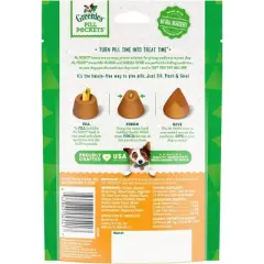 Greenies Pill Pockets for Dogs Capsule Size - Chicken Flavor (Pack of 2)