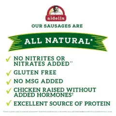 Aidells Italian Style with Mozzarella Cheese Smoked Chicken Sausage - 12oz/4ct