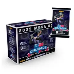 2025 Panini Crusade Baseball Trading Card Mega Box