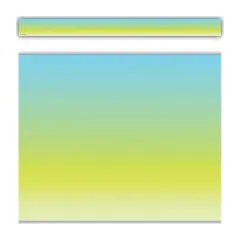 Teacher Created Resources&reg; Aqua and Lime Color Wash Straight Border Trim, 35 Feet Per Pack, 6 Packs