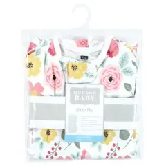 Hudson Baby Infant Girl Sleep Pod, Modern Botanical, 0-2 Months