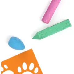 Arteza Kids Outdoor Sidewalk Chalk Stencil Set