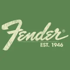 Women's Fender Distressed Logo Racerback Tank Top