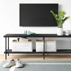 Wood and Metal TV Stand for TVs up to 60" - Room Essentials&trade;
