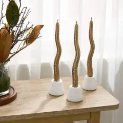 3pk Snake Taper Candle Set - Threshold&trade;