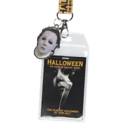 Halloween The Curse of Michael Myers Lanyard Clear ID Badge Holder