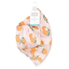Hudson Baby Infant Girl Sun Protection Hat, Oranges Stripe
