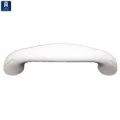 T-H Marine Molded UV-Resistant Grab Handle - Fish White Boat Equipment GHB1FWDP.