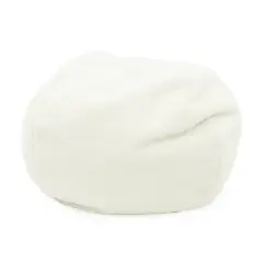 Carolina Pet Company Sherpa Puff Ball Dog Bed - Natural