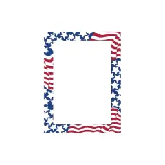 Great Papers! Stars & Stripes Letterhead 80 Sheets/Pack (2014300)