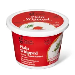 Whipped Plain Cream Cheese Spread - 8oz - Good & Gather&trade;