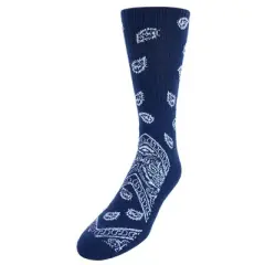 CTM Men's Asombroso Bandana Socks (1 Pair)