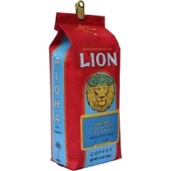 Lion Toasted Coconut Medium Roast Ground Coffee - 10oz