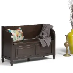Hampshire Entryway Storage Bench - WyndenHall