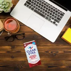 Clear Eyes Maximum Strength Eye Drops for Redness Relief, Dryness, Burning, & Irritation - 0.5 fl oz