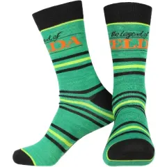 The Legend of Zelda 3 Pack Multi-design Adult Crew Socks Multicoloured