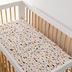 Babyletto Terrazzo Muslin Crib Sheet