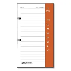 Earthscapes Desk Calendar Refill, Nature Photography, 3.5 x 6, White/Multicolor Sheets, 12-Month (Jan to Dec): 2026