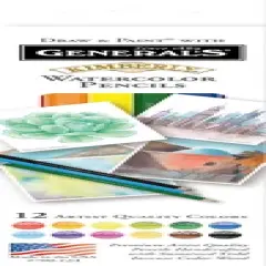 Kimberly Watercolor Pencils, Assorted Colors, Set of 12