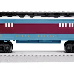 Lionel Trains The Polar Express Letters to Santa Mail Car with Snow Covered Roof, Interior Illumination, and Operating Couplers, Blue/Red