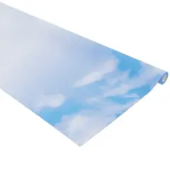 Fadeless&reg; Bulletin Board Art Paper, Wispy Clouds, 48" x 50', 1 Roll