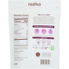 Nutiva Organic Chia Seeds - 12 oz