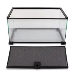REPTI ZOO Full Glass 15 Gallon Reptile Tank