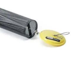 Bird's Choice Magnet Mesh Nyjer Feeder- Yellow: Steel Construction, Weather-Resistant, 1.5 lbs Capacity