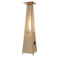Quartz Glass Tube Portable Patio Heater - Stainless Steel - AZ Patio Heaters