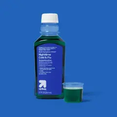 Nighttime Cold & Flu Multi-symptom Relief Liquid - 12 fl oz - up&up&trade;