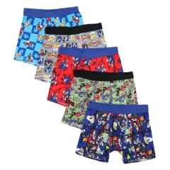Sonic the Hedgehog Sega Video Game 5pk Boys Boxer Briefs Set