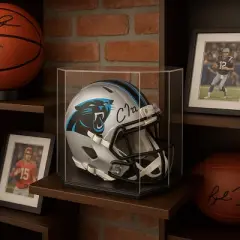 OnDisplay Deluxe UV-Protected Standard Football/Baseball Helmet Display Case