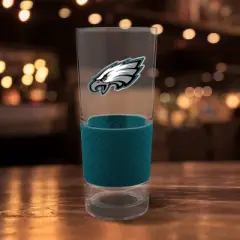 NFL Philadelphia Eagles 22oz Pilsner Glass with Silicone Grip