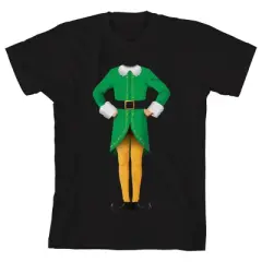 Elf Movie Graphic Tee Buddy the Elf Shirt Toddler Boy to Youth Boy