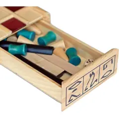 WE Games Wood Senet Game - An Ancient Egyptian Board Game