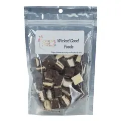 Wicked Good Foods Vanilla or Mint 3 oz Freeze Dried Ice Cream Sandwich Bites - Pack of 2