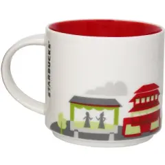 Starbucks You Are Here Series Xi'An Ceramic Mug, 14 Oz