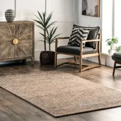 Nuloom Melrose Checked Wool Area Rug