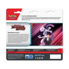 Pok&eacute;mon Trading Card Game: Scarlet & Violet&mdash; Destined Rivals Three-Booster Blister Zebstrika