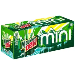 Mountain Dew - 10pk/7.5 fl oz Mini Cans