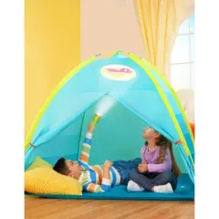 B. toys - Toddler Tent & Flashlight Story Reels - Project 'n' Play Tent