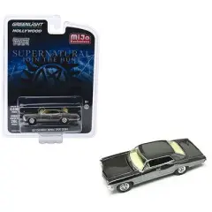 1967 Chevrolet Impala Sport Sedan Black Chrome "Supernatural" 2005 TV Series Ltd Ed 4600 pcs 1/64 Diecast Car Greenlight