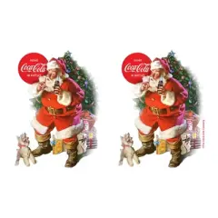 Coca Cola Christmas Drink in Bottles Stainless Steel Water Bottle