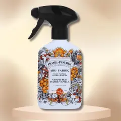 Home-Pourri Air+Fabric Multi-Purpose Odor Eliminator - Grapefruit & Lynchee Vanilla (11oz) | 100% Odor Elimination | Works on Air & Fabrics