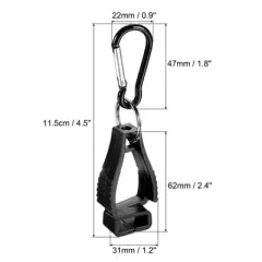 Unique Bargains Glove Keeper Gloves Grabber Clips Prevent Losing Hook Holder Hanger for Glasses Helmets