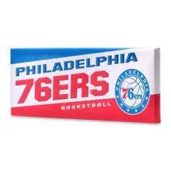 NBA Philadelphia 76ers Tradition Canvas Wall Sign