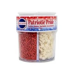 Mystic Sprinkles Patriotic Pride Jimmy Petite Sprinkle Assortment 3.4oz