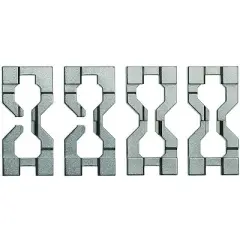 University Games Hanayama Level 6 Cast Metal Brain Teaser Puzzle - Hourglass